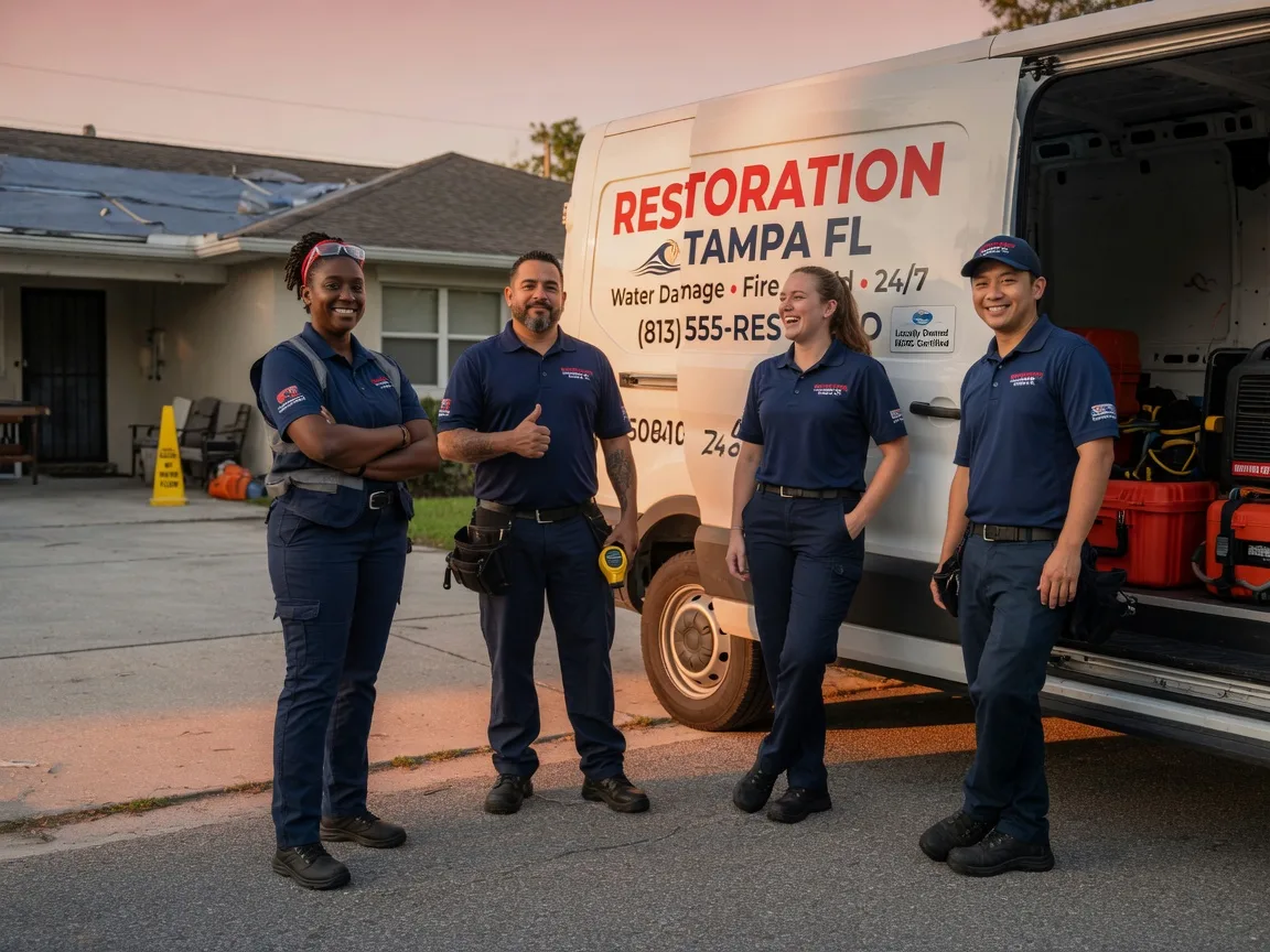Water Damage Restoration company in Midpines, CA